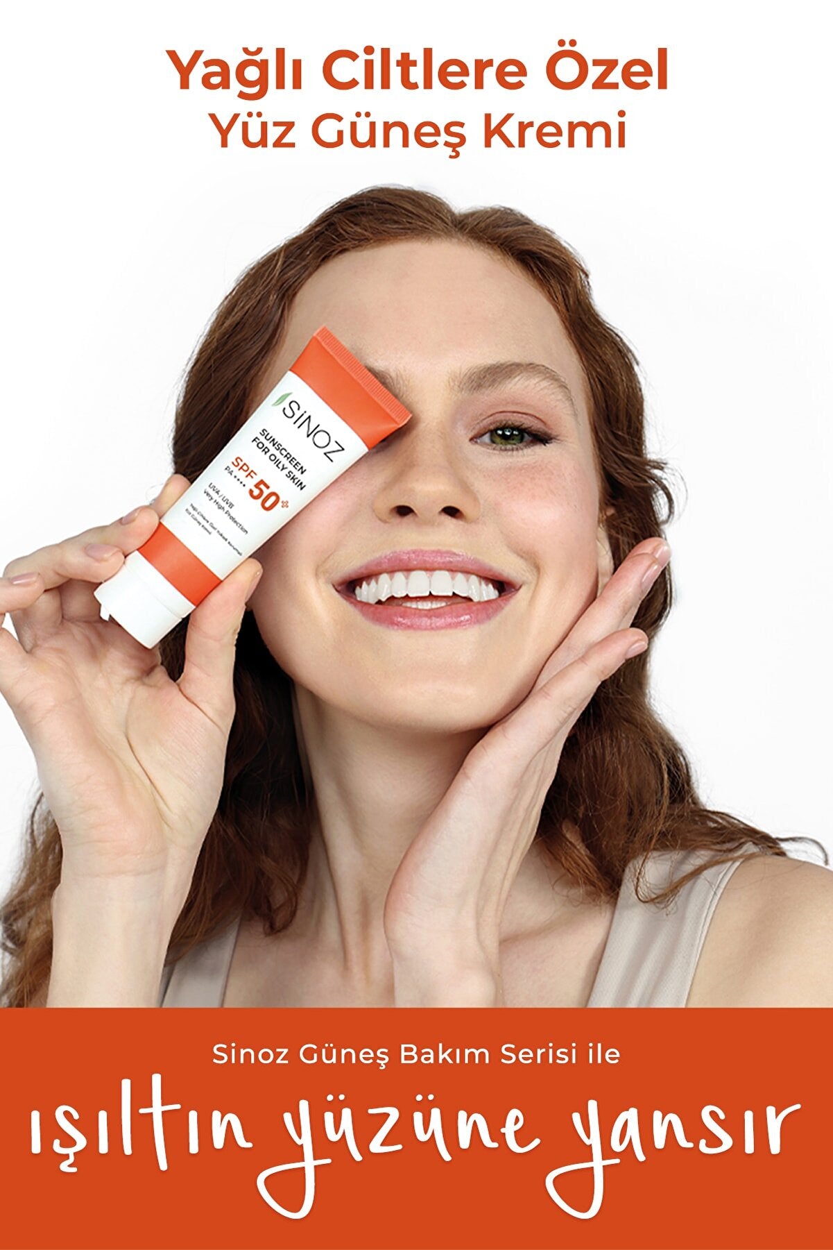 Sinoz Yağlı Dəri üçün Xüsusi Günəş Kremi-SPF50