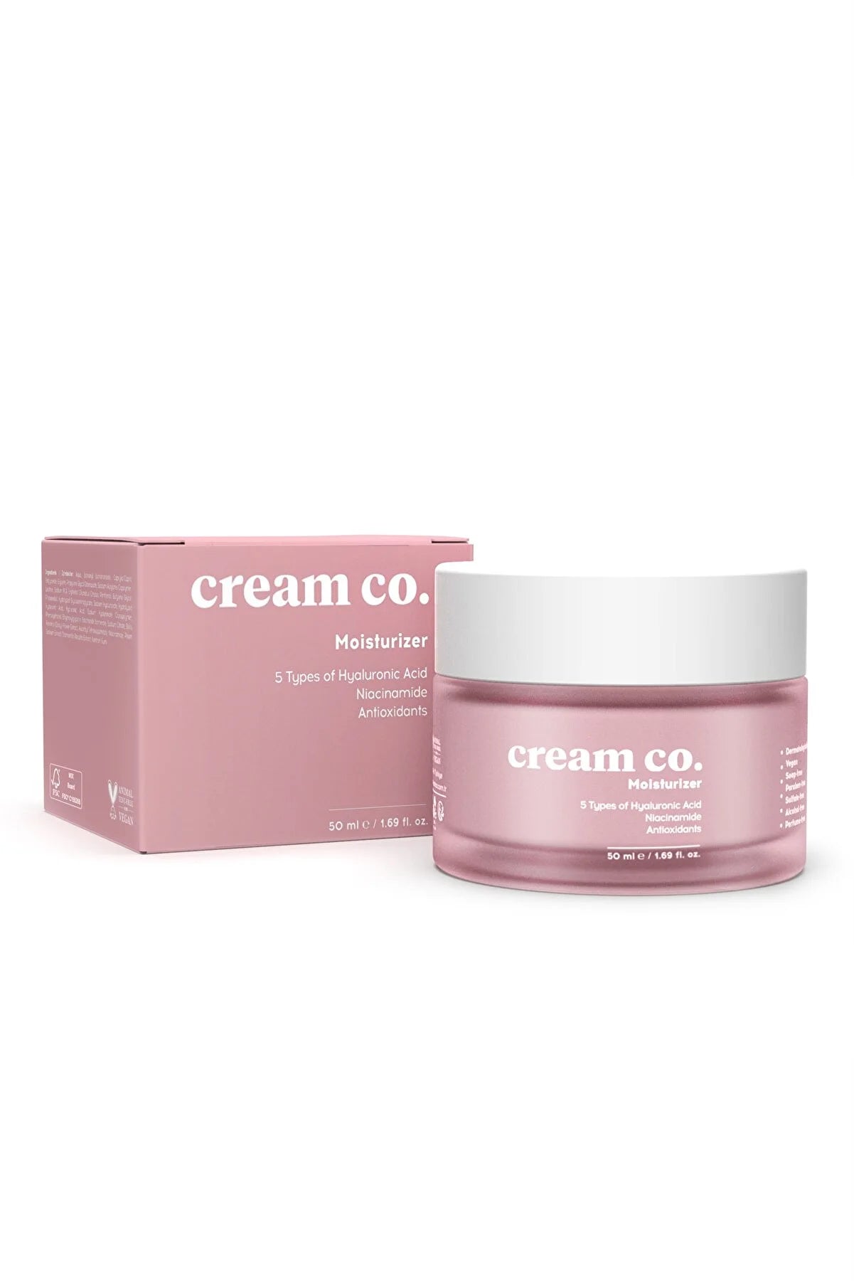 Cream CO Nəmləndirici Üz Kremi (Dəri Tonu Bərabərləşdirici, İşıqlandırıcı Bütün Dəri Tipləri üçün) 50 ML