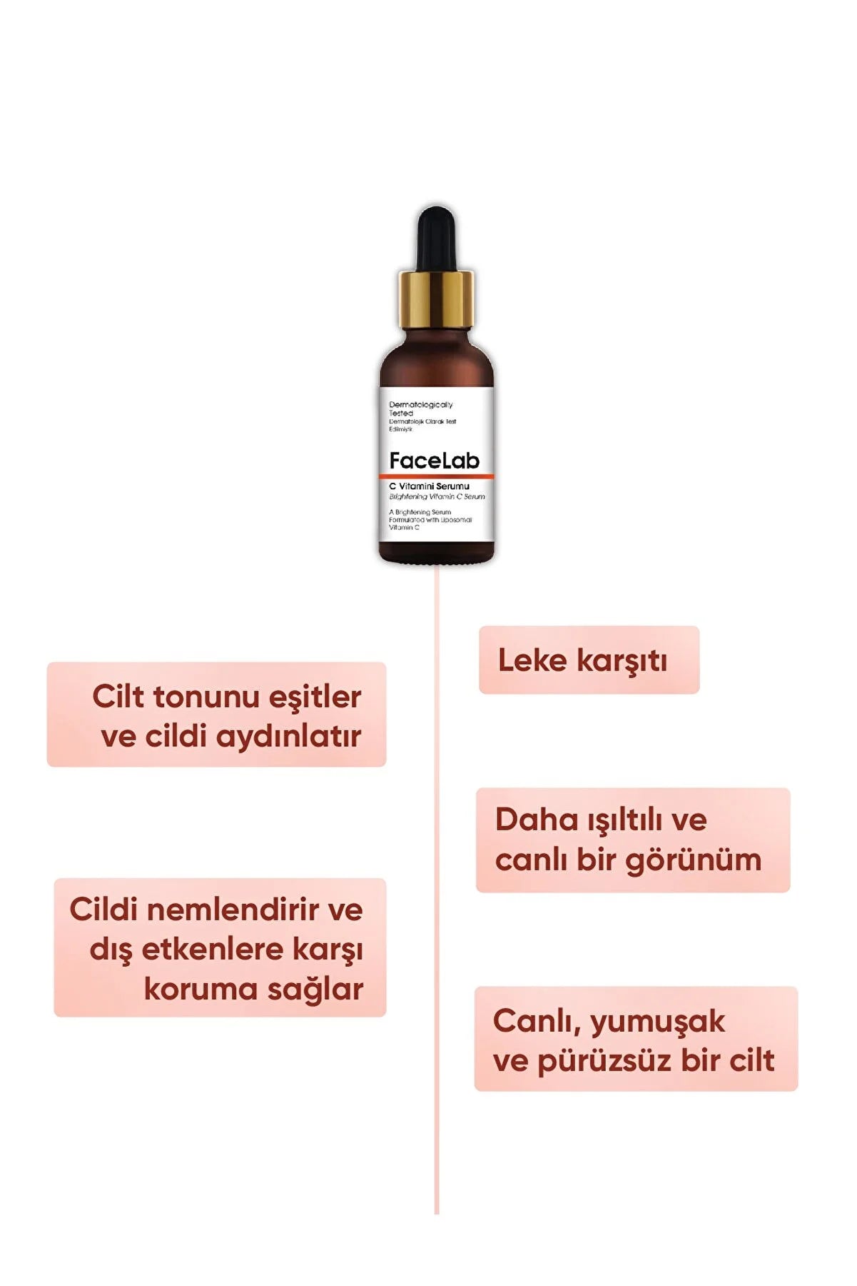 FaceLab Aydınlatıcı Canlandırıcı C Vitamini Serumu 30 ml