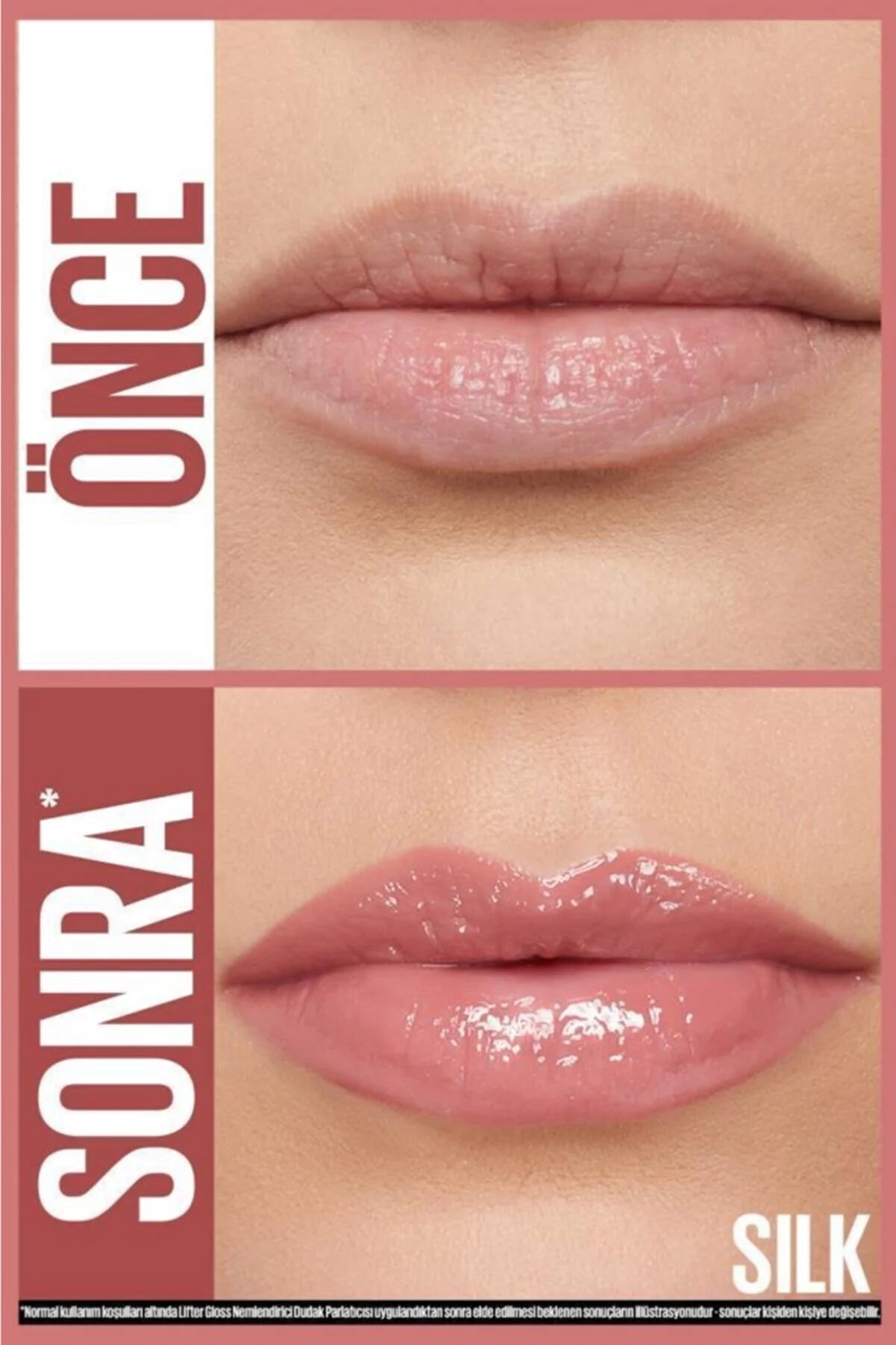 Maybelline New York Lifter Gloss Nemlendirici Dudak Parlatıcısı- 004 silk