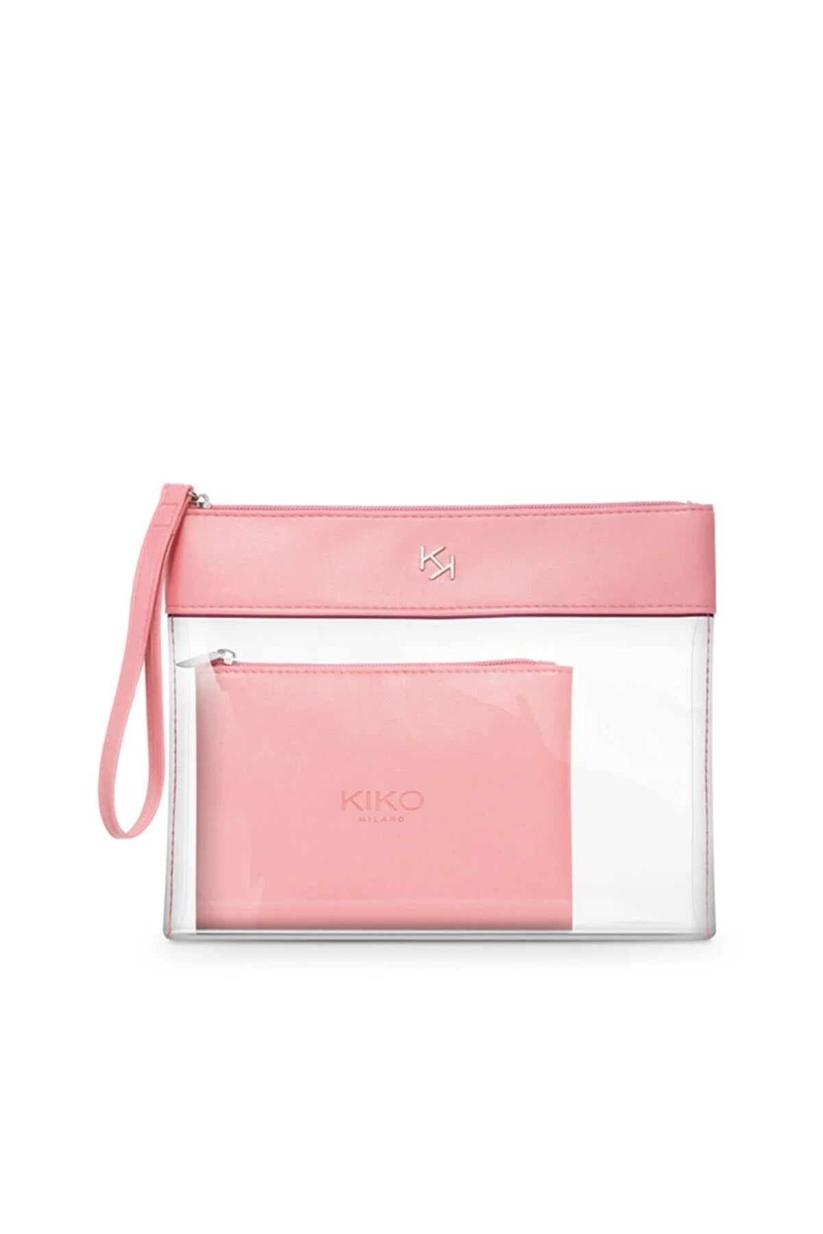 KIKO Makiyaj Çantası - Transparent Beauty Case 003 Pink