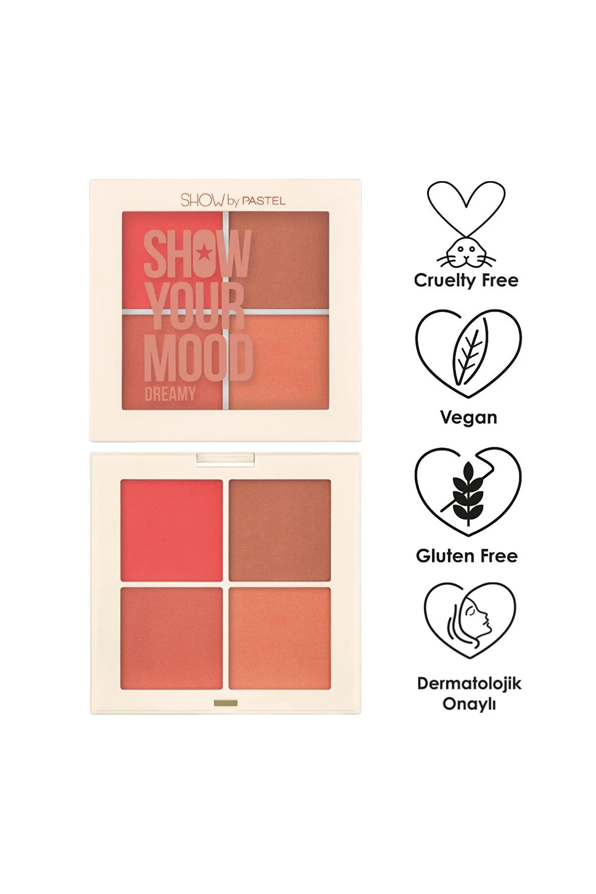 Pastel Show Your Mood Dreamy - Allık Paleti