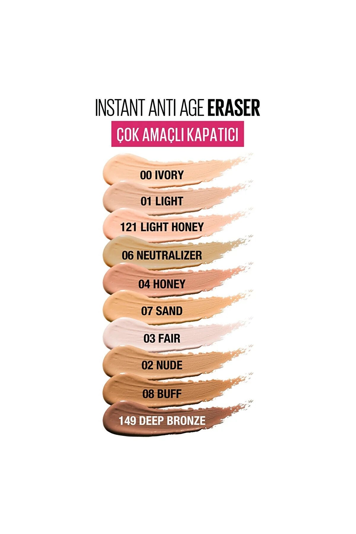 Maybelline New York Instant Anti Age Eraser concealer - 02 Nude