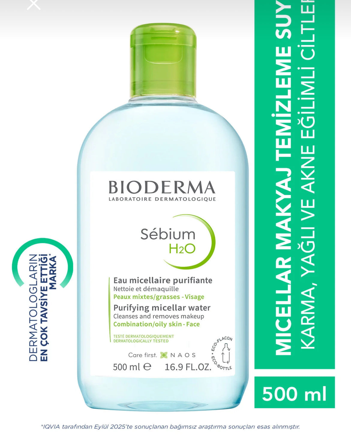Bioderma Sébium H2O Miselyar Su – 500 ml