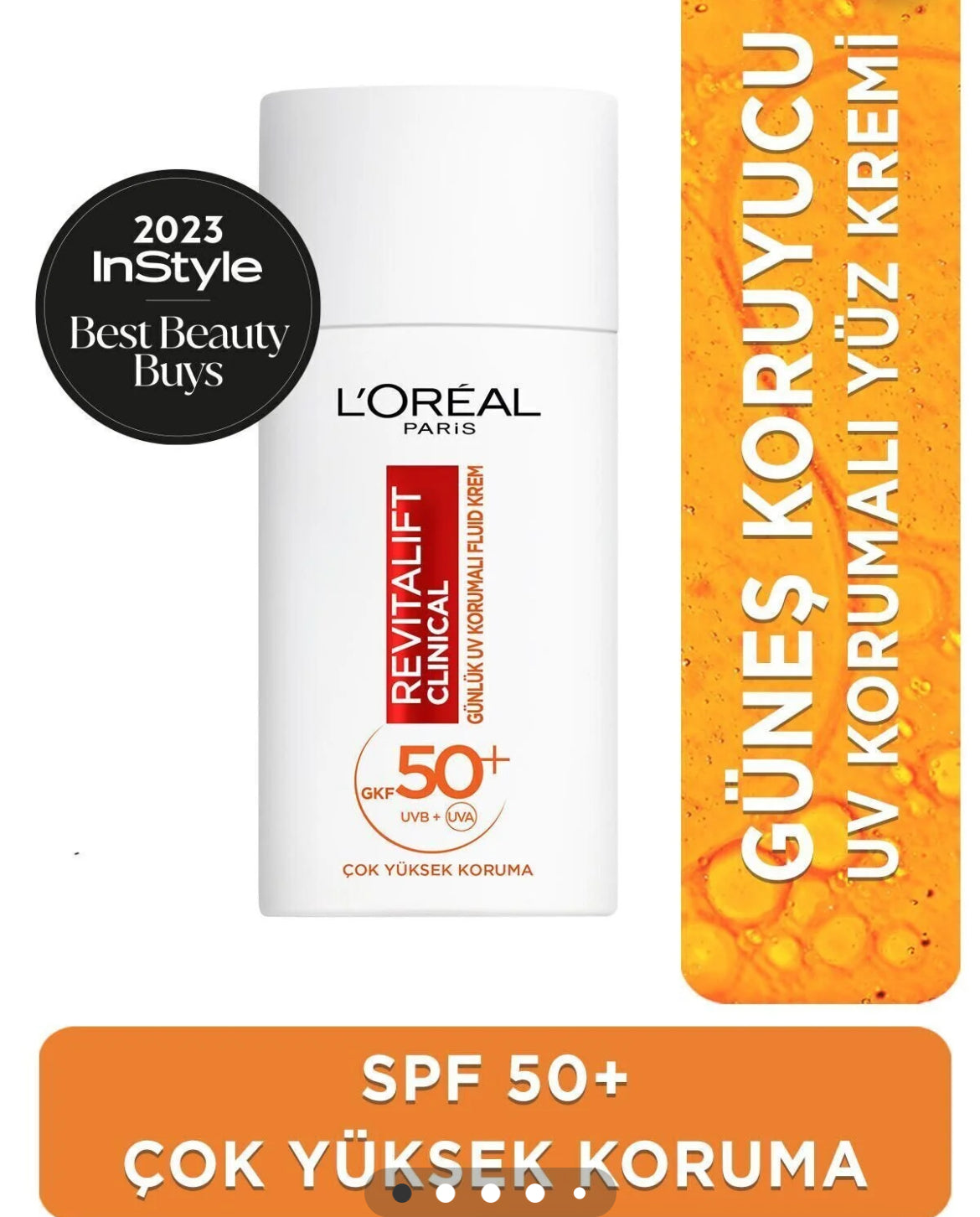 L’Oréal Paris Revitalift Clinical SPF 50+ Günlük UV Qoruyucu Krem