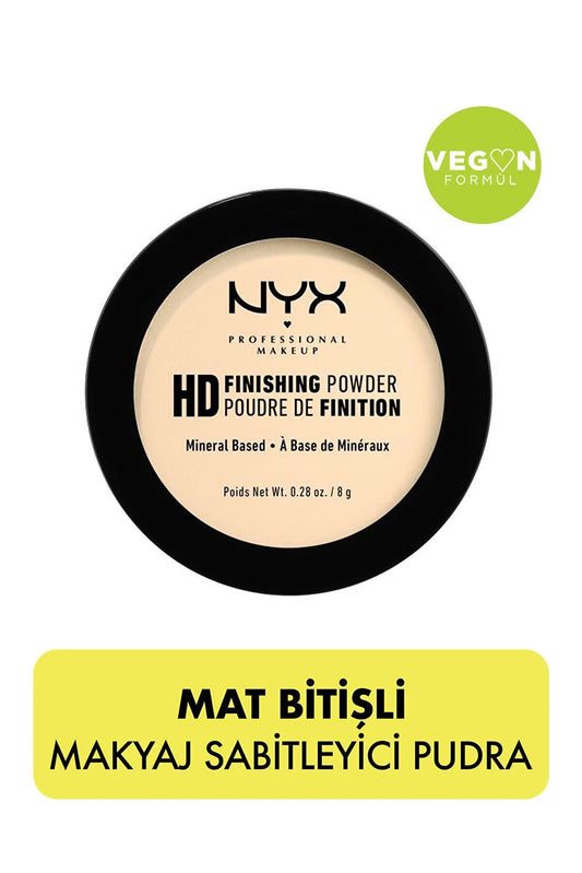 NYX Professional Makeup Sabitlэyici Pudra - High  Definition Finishing Powder Banana 8 gr